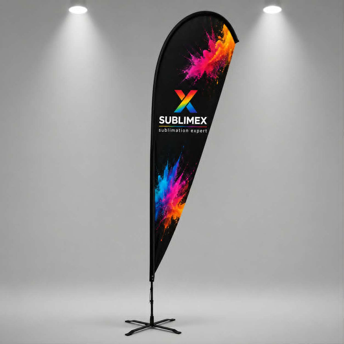 Beach flag goute