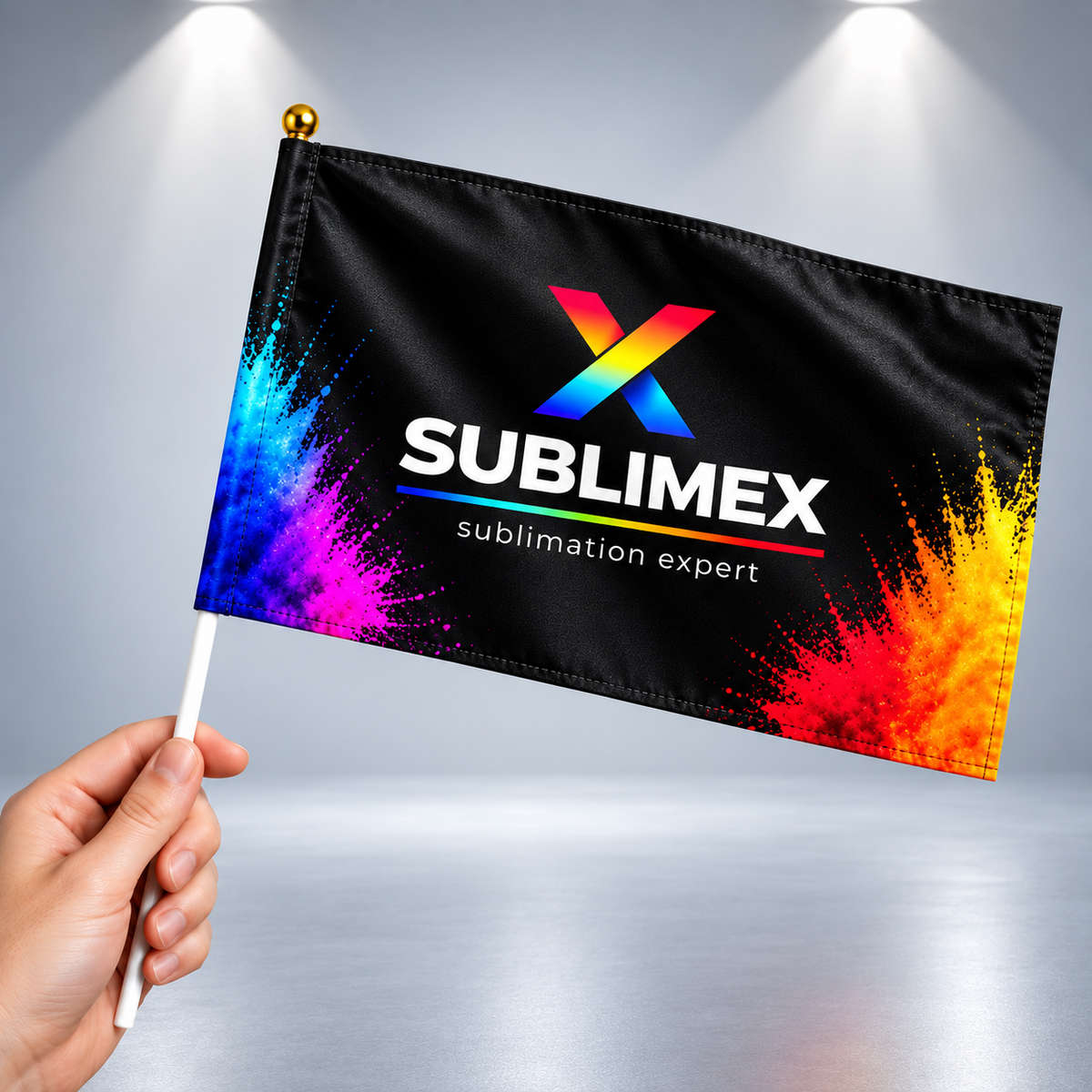 Drapeau à main