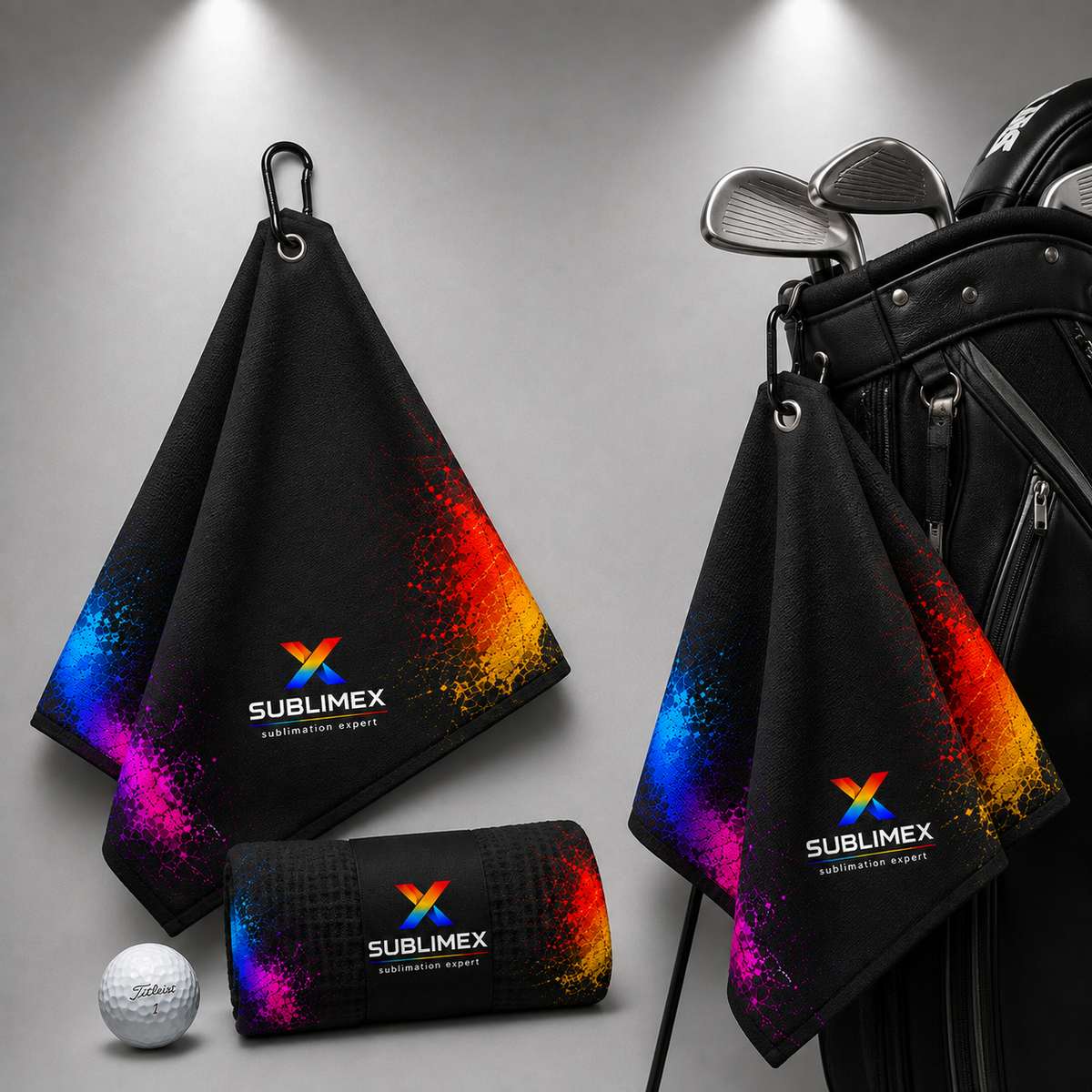 Serviettes de golf